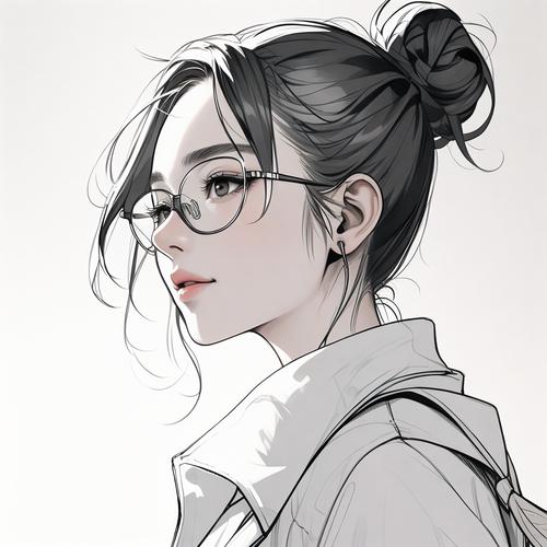 活力四射！運動眼鏡搭配戴眼鏡女生頭像的魅力全解析